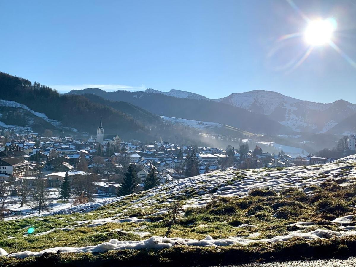 Sonnenhof - Ferienwohnung Oberstaufen Zewnętrze zdjęcie